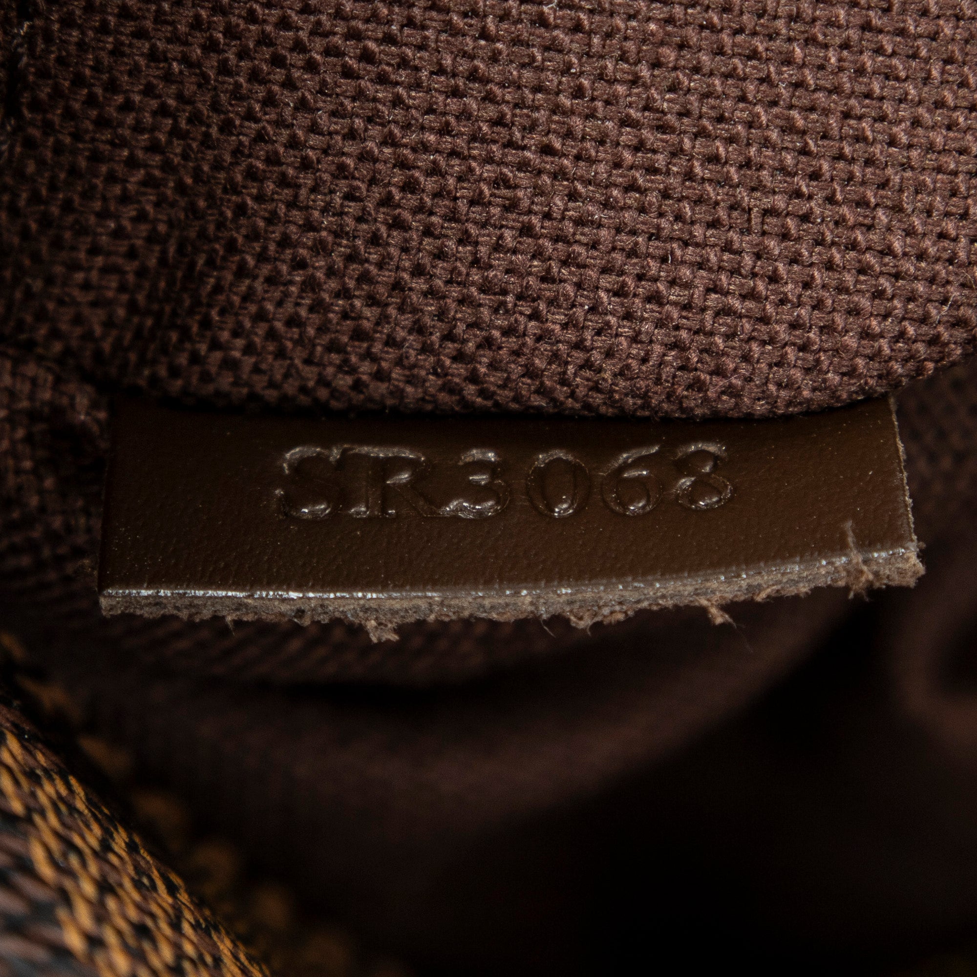 Shoulder Bag Naviglio Brown Damier Ebene