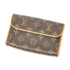 Shoulder Bag Florentine Brown Monogram Canvas