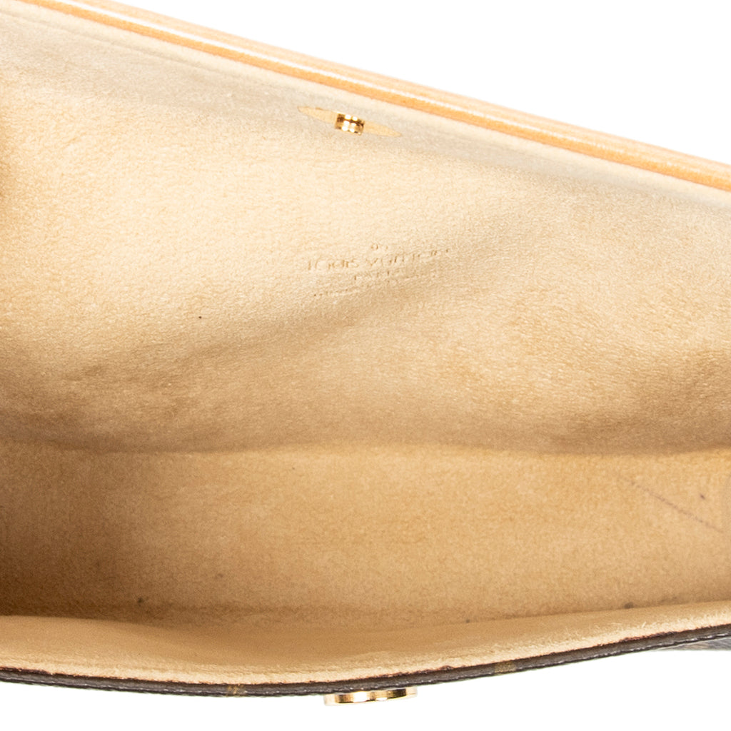 Shoulder Bag Florentine Brown Monogram Canvas