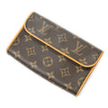 Shoulder Bag Florentine Brown Monogram Canvas
