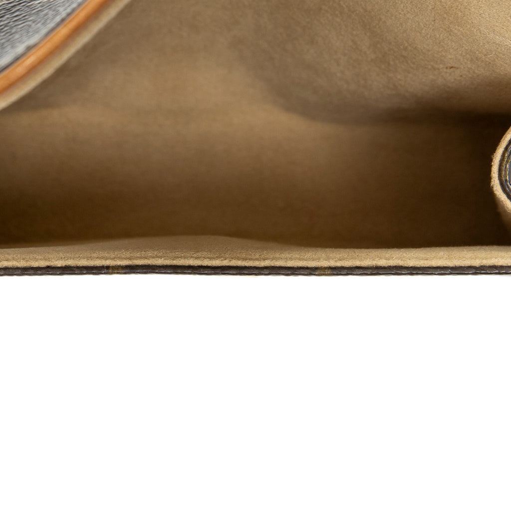 Shoulder Bag Florentine Brown Monogram Canvas