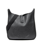 Shoulder Bag Evelyne II TGM Black Togo Leather