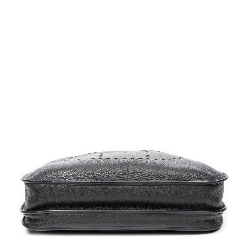 Shoulder Bag Evelyne II TGM Black Togo Leather