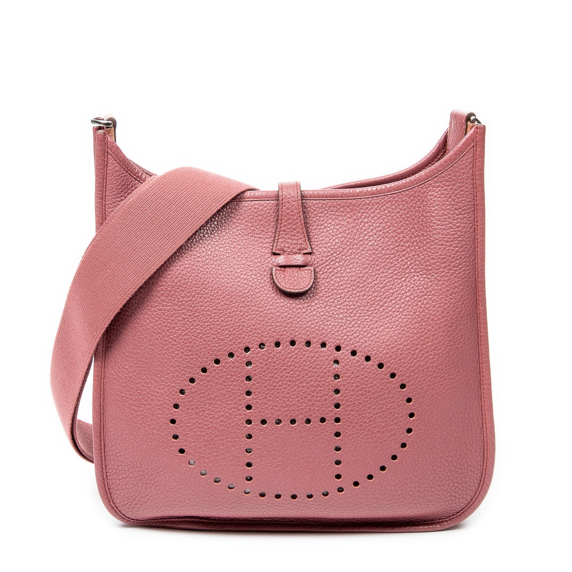 Shoulder Bag Evelyne III PM Bois de Rose Clemence Leather