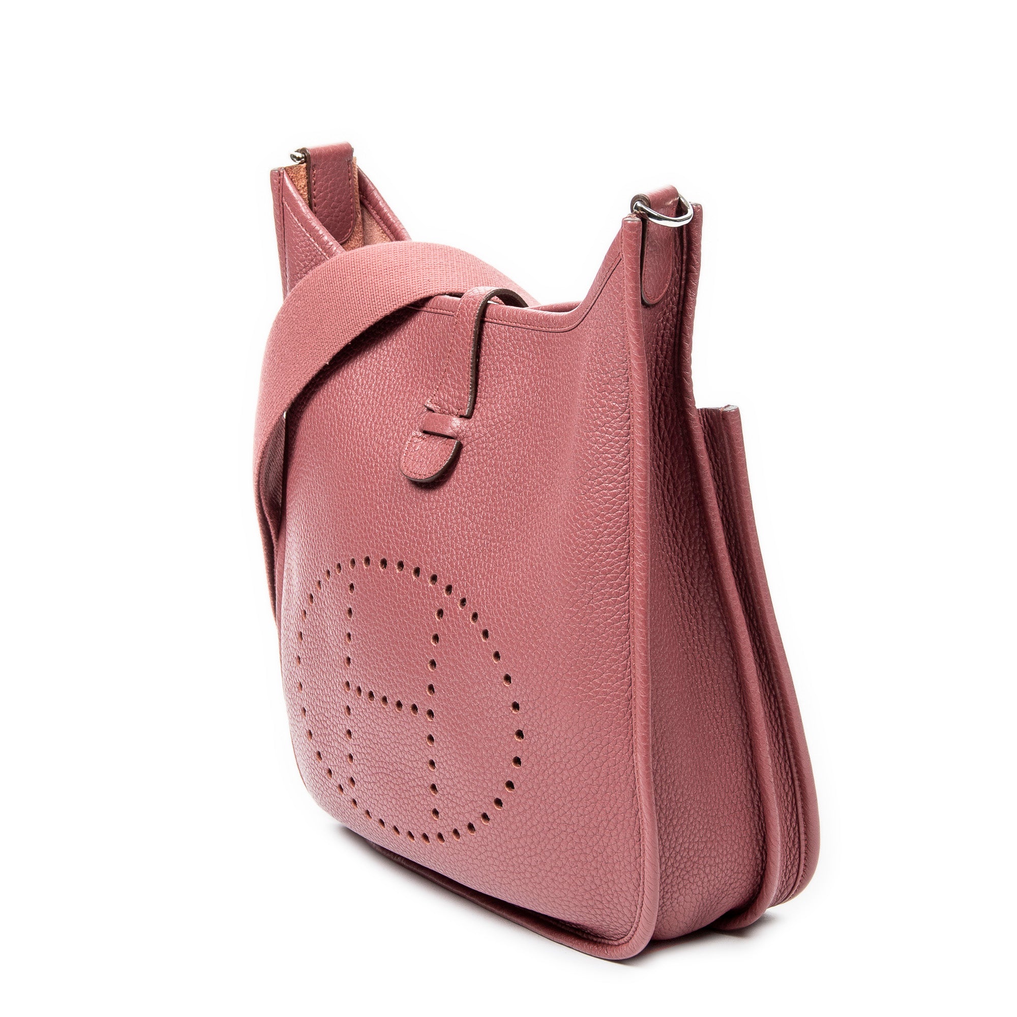 Shoulder Bag Evelyne III PM Bois de Rose Clemence Leather