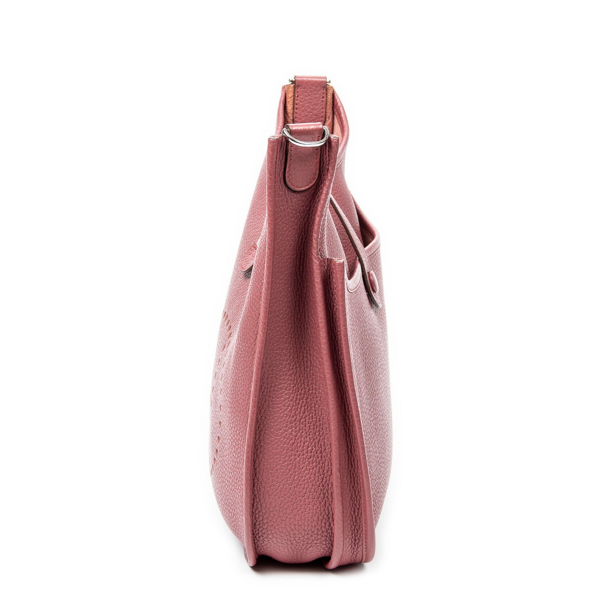 Shoulder Bag Evelyne III PM Bois de Rose Clemence Leather