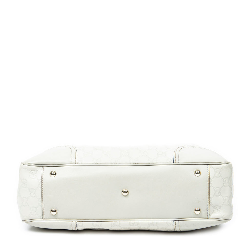 Shoulder Bag Medium Princy Tote Ivory Guccissima Leather