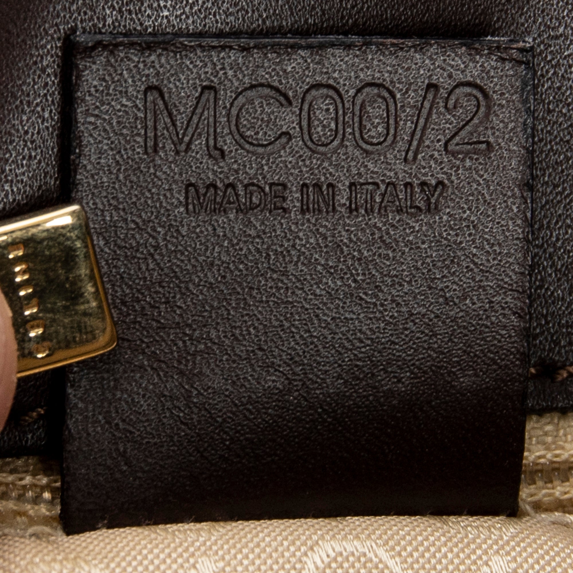 Shoulder Bag Flap Shoulder Dark Brown C Macadam Canvas