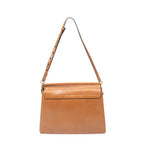 Chloé - Sac à bandoulière Faye en patchwork rayé - Fauve