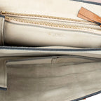 Chloé - Sac à bandoulière Faye en patchwork rayé - Fauve