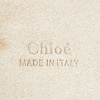 Chloé - Sac à bandoulière Faye en patchwork rayé - Fauve