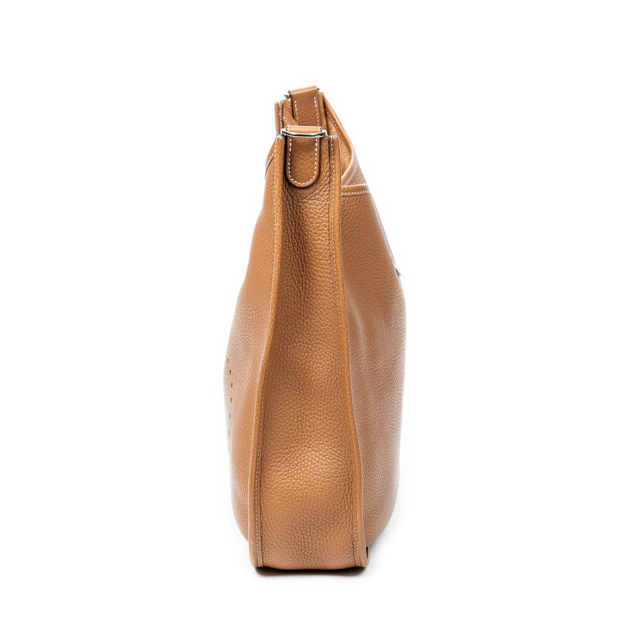 Shoulder Bag Evelyne I GM Gold Clemence Leather