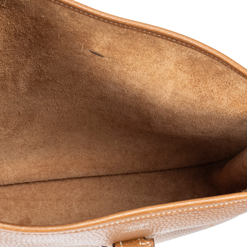 Shoulder Bag Evelyne I GM Gold Clemence Leather