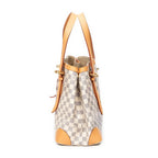 Bolso de Hombro Hampstead MM Damier Azur Color Marfil