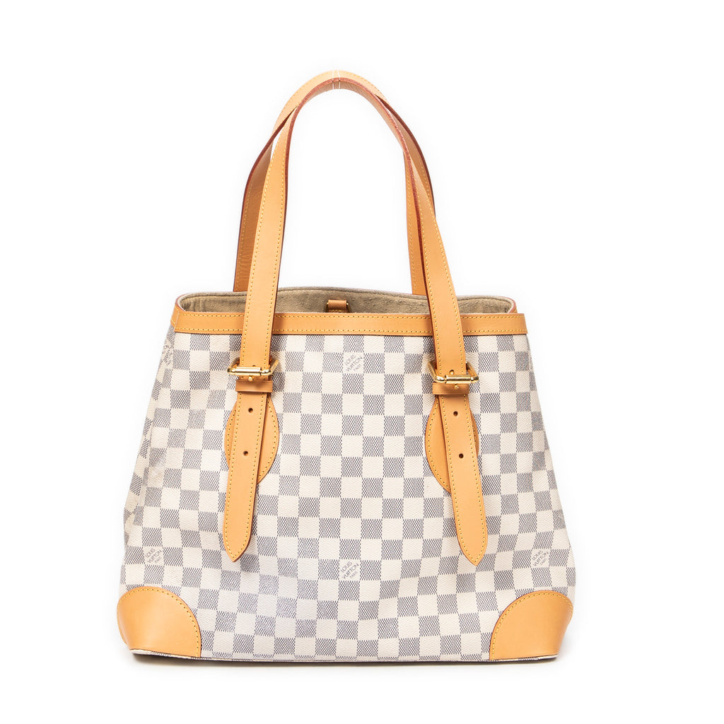 Shoulder Bag Hampstead MM Ivory Damier Azur