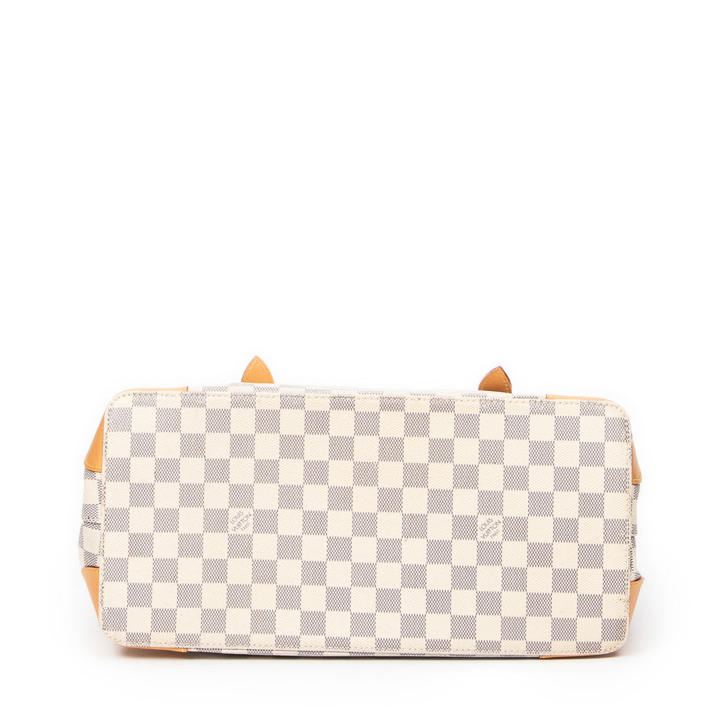 Shoulder Bag Hampstead MM Ivory Damier Azur