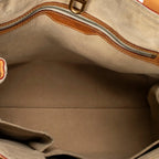 Bolso de Hombro Hampstead MM Damier Azur Color Marfil