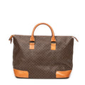 Bolso de mano Weekender lona revestida Macadam marrón