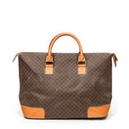 Bolso de mano Weekender lona revestida Macadam marrón