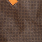 Bolso de mano Weekender lona revestida Macadam marrón