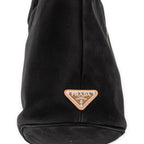 Shoulder Bag Large Canapa Bucket Tote Black Canapa Canvas