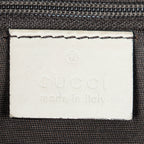 Shoulder Bag Front Zip Messenger Beige Monogrammed Canvas