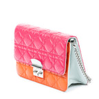 Shoulder Bag Miss Dior Wallet on Chain Pink Cannage Lambskin Leather