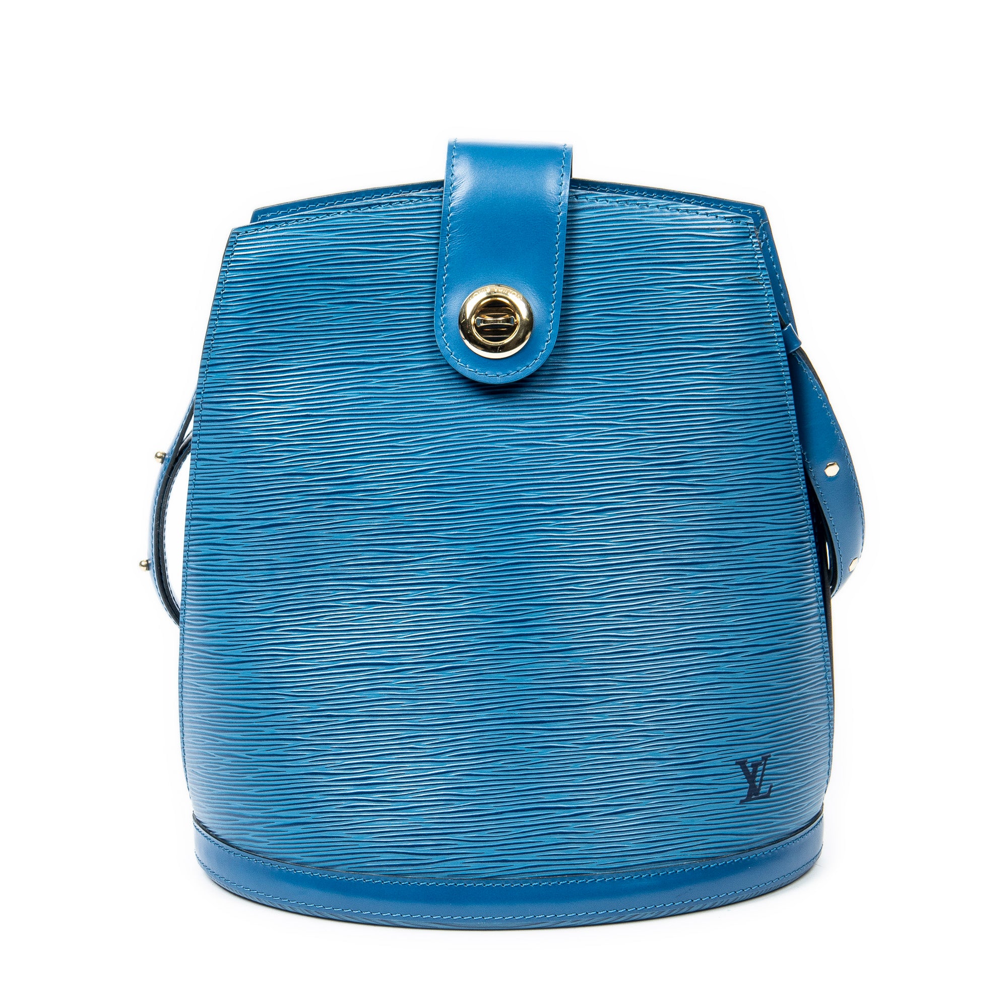 Shoulder Bag Cluny Blue Epi