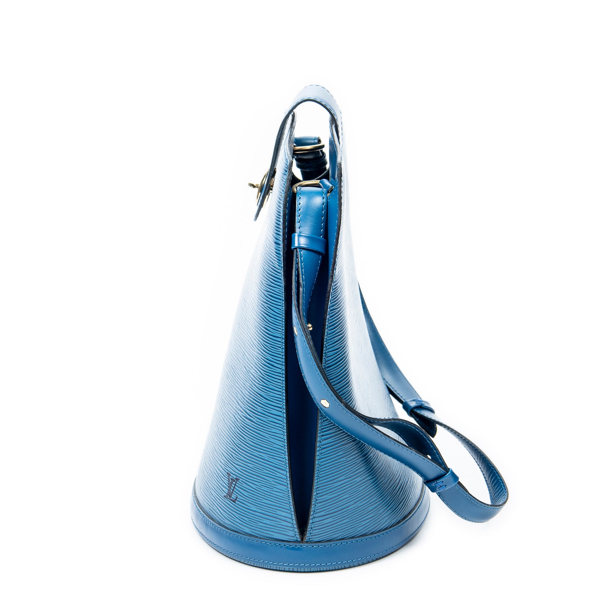 Shoulder Bag Cluny Blue Epi