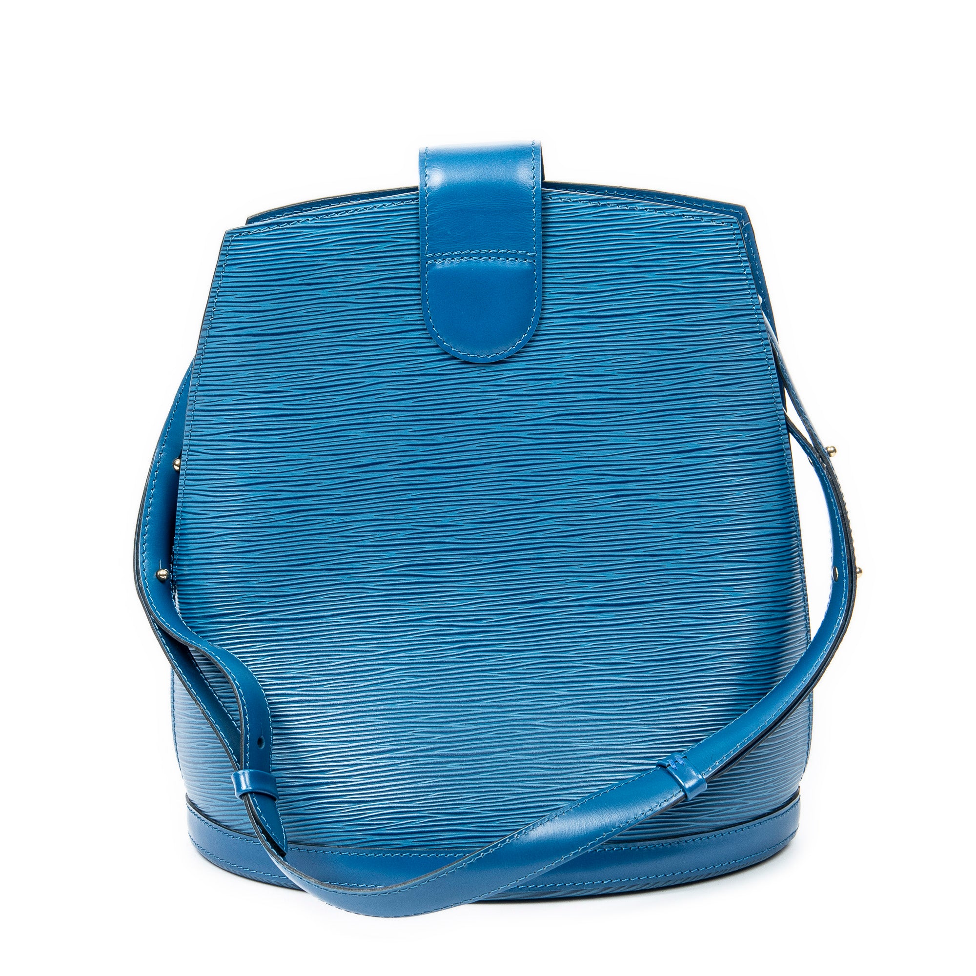 Shoulder Bag Cluny Blue Epi