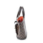 Shoulder Bag Manosque GM Brown Damier Ebene