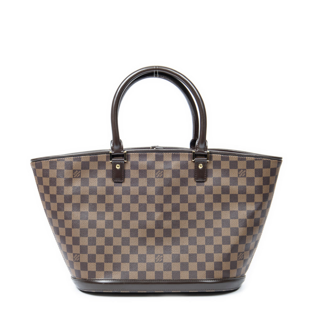 Shoulder Bag Manosque GM Brown Damier Ebene
