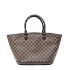 Shoulder Bag Manosque GM Brown Damier Ebene