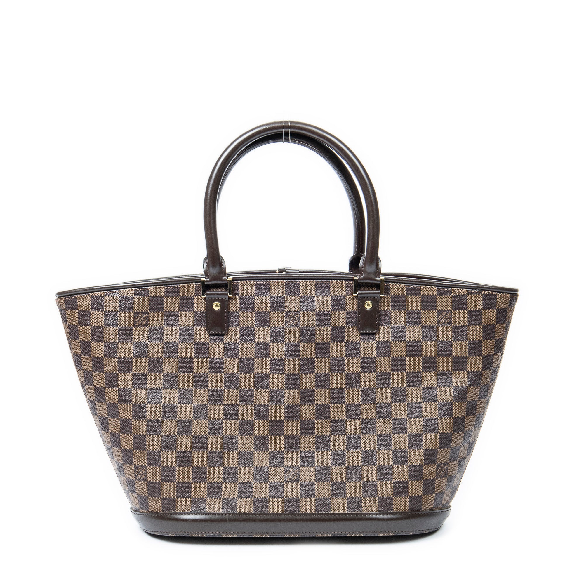 Shoulder Bag Manosque GM Brown Damier Ebene