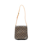 Shoulder Bag Musette Salsa Brown Monogram Canvas