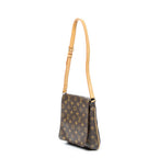 Shoulder Bag Musette Salsa Brown Monogram Canvas