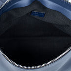 Shoulder Bag Medium T Messenger Navy Calfskin Leather
