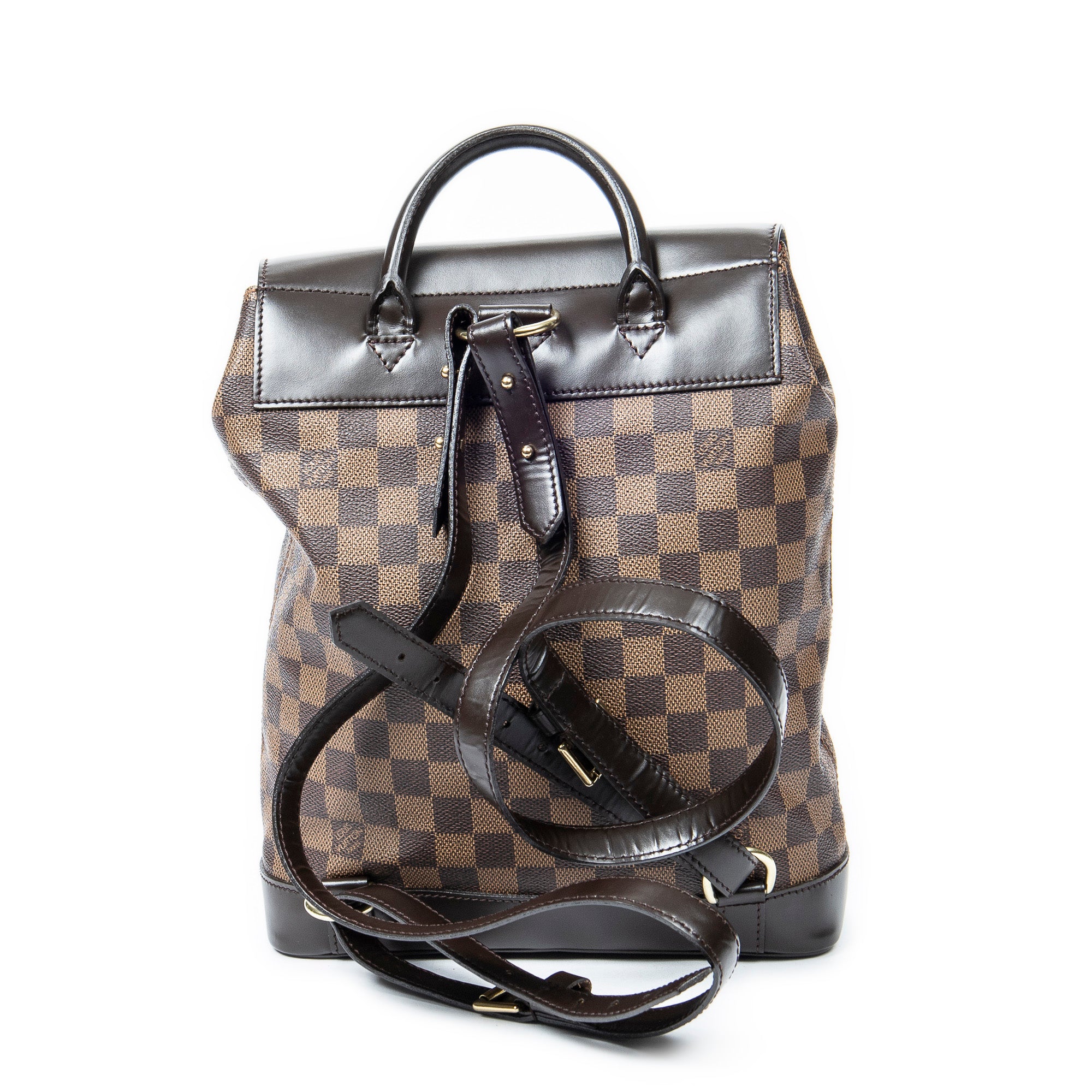 Backpack Soho Brown Damier Ebene