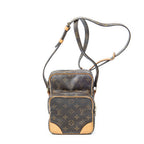 Bolso de Hombro Amazone PM Lona Monogram Marrón