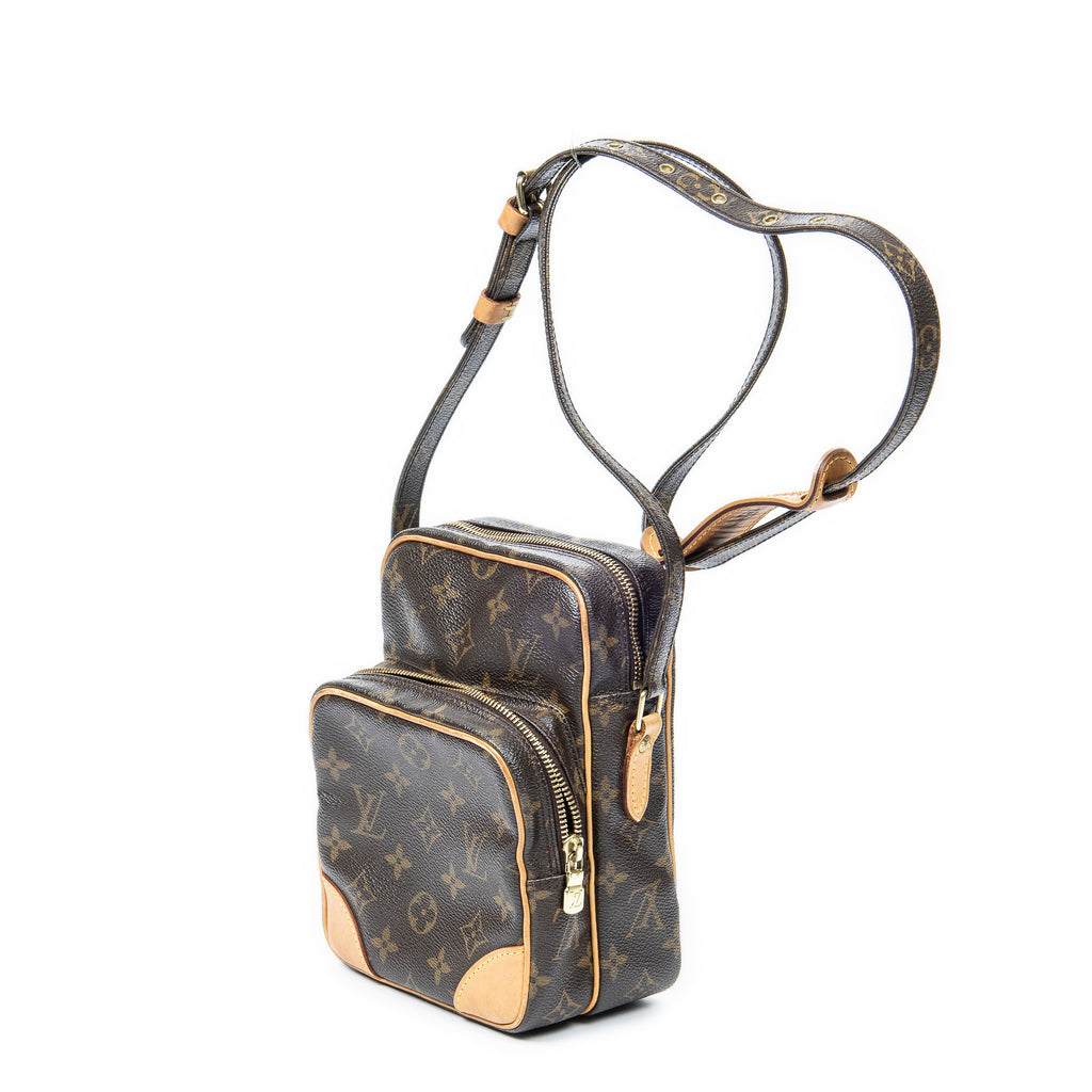 Bolso de Hombro Amazone PM Lona Monogram Marrón