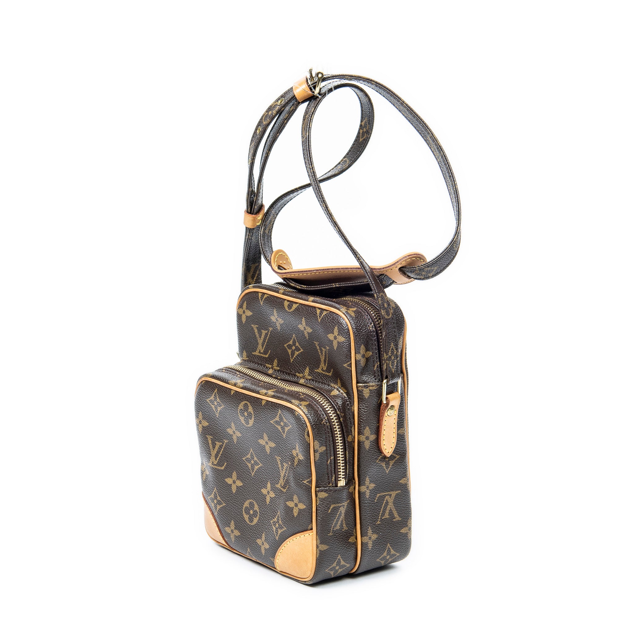 Shoulder Bag Amazone PM Brown Monogram Canvas