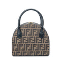 Handbag Frame Vanity Top Handle Brown Zucca Canvas