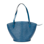 Shoulder Bag St-Jacques Shopping GM Blue Epi