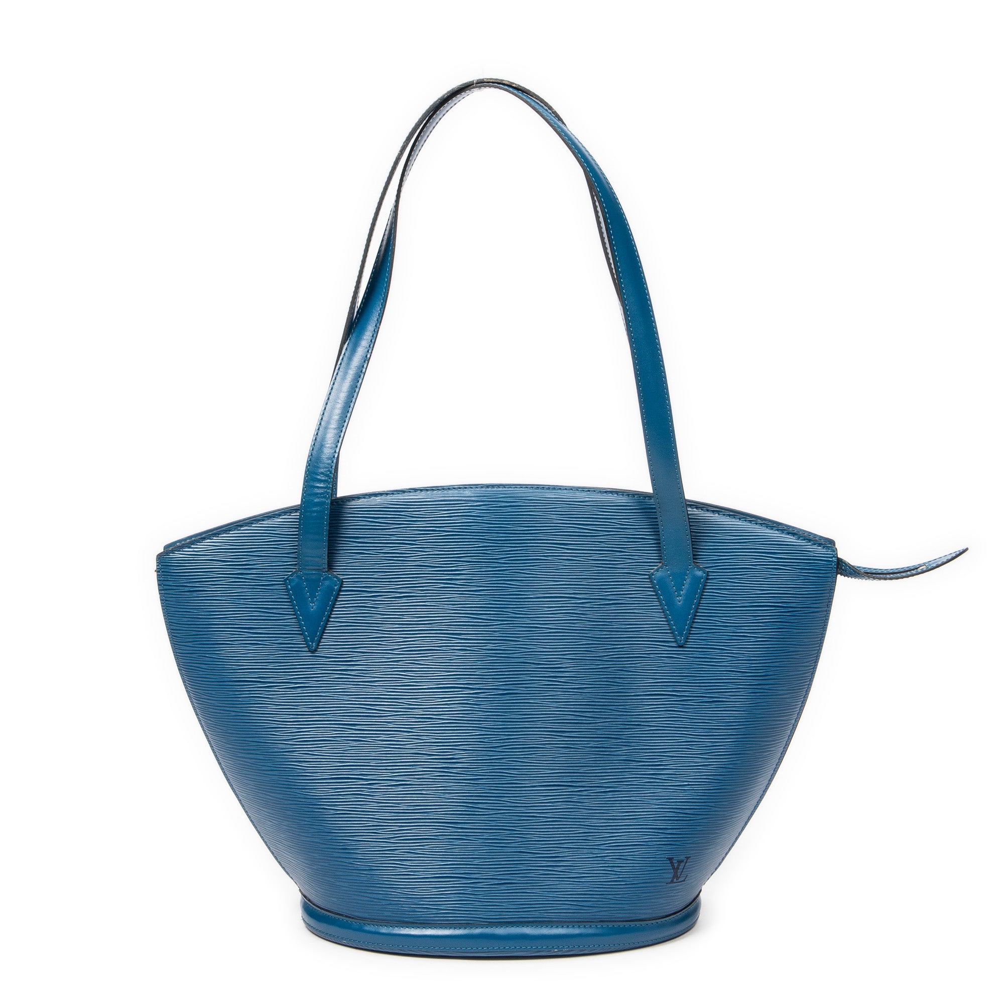 Shoulder Bag St-Jacques Shopping GM Blue Epi