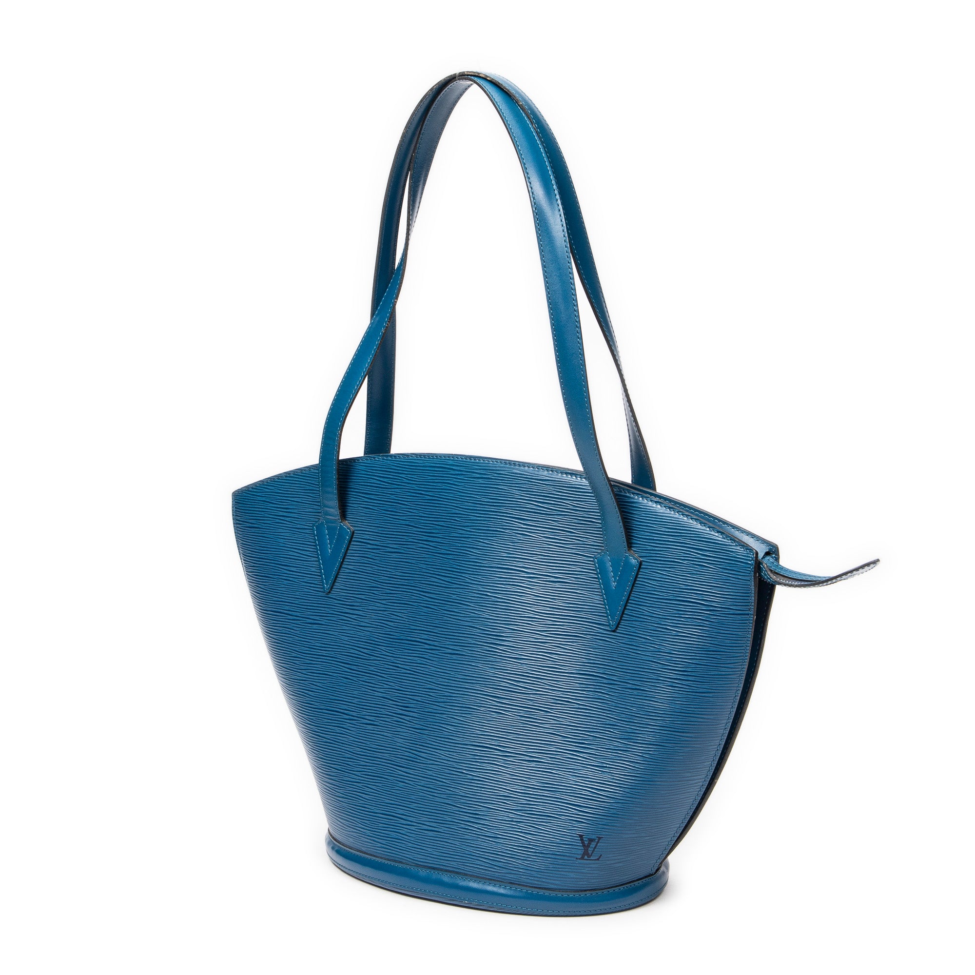 Shoulder Bag St-Jacques Shopping GM Blue Epi