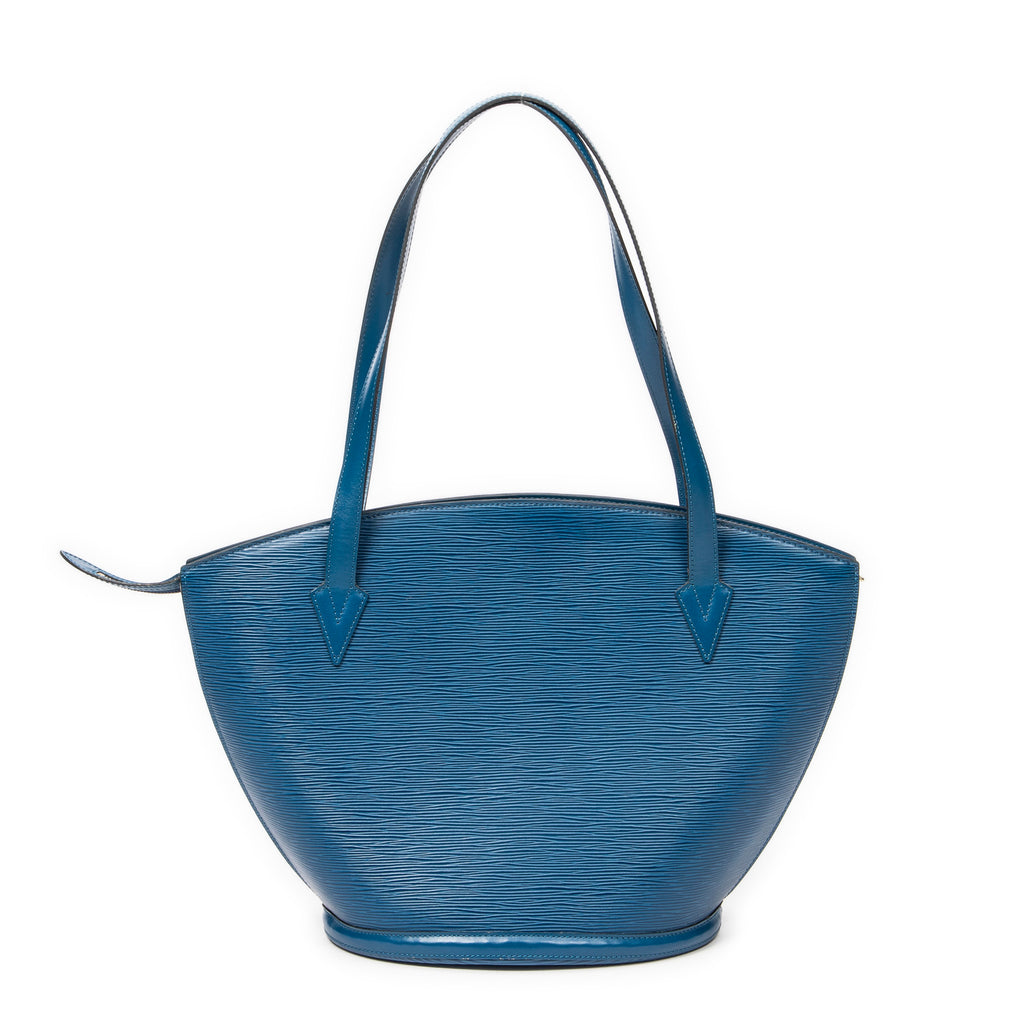 Shoulder Bag St-Jacques Shopping GM Blue Epi