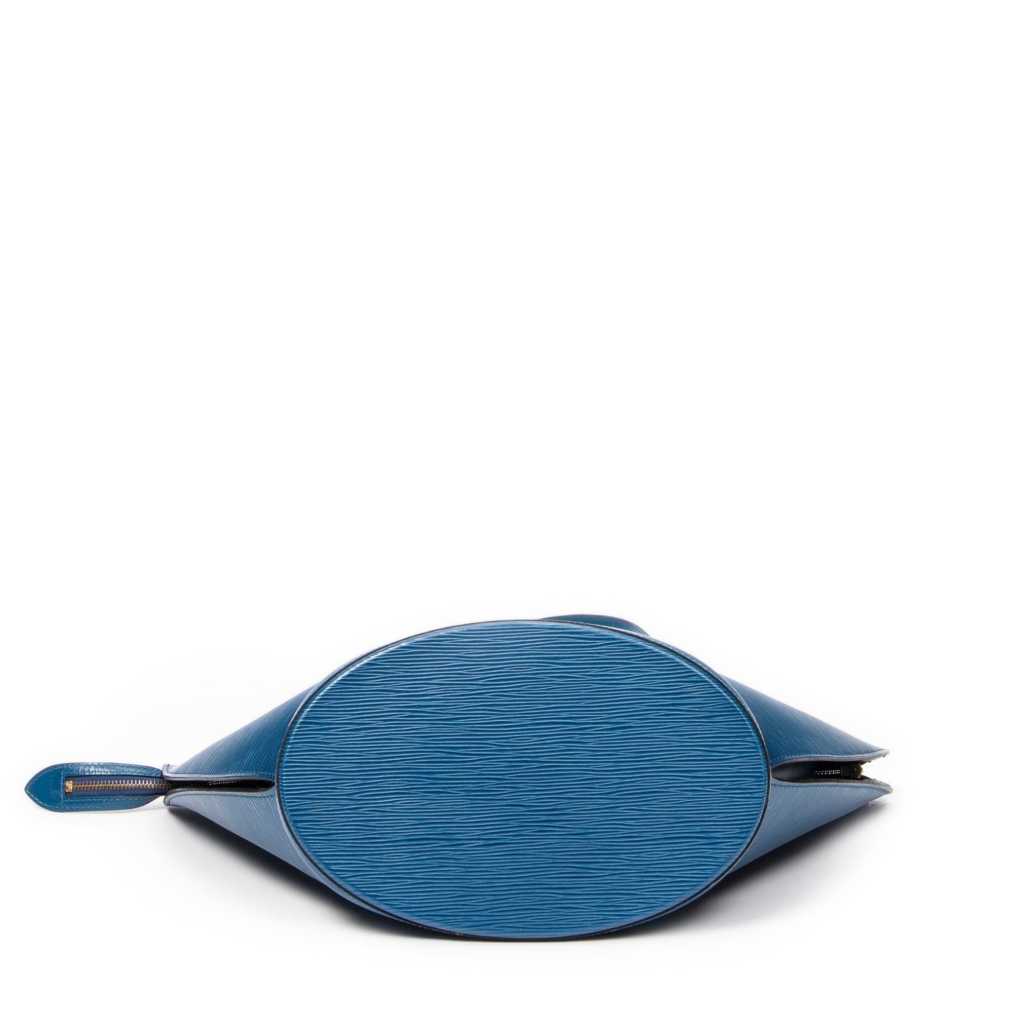 Shoulder Bag St-Jacques Shopping GM Blue Epi