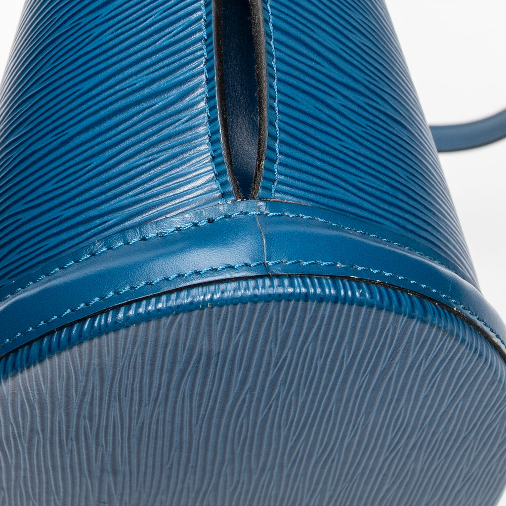 Shoulder Bag St-Jacques Shopping GM Blue Epi