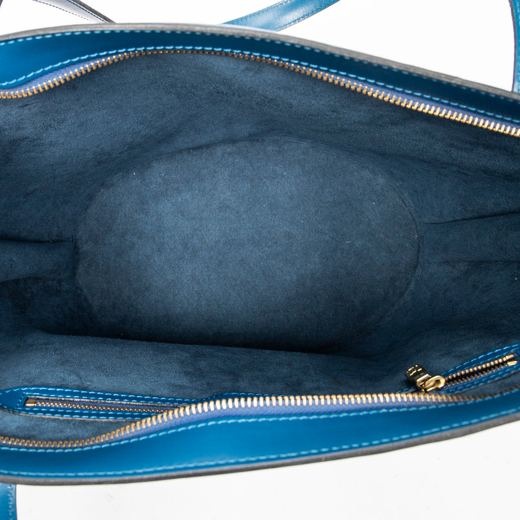 Shoulder Bag St-Jacques Shopping GM Blue Epi