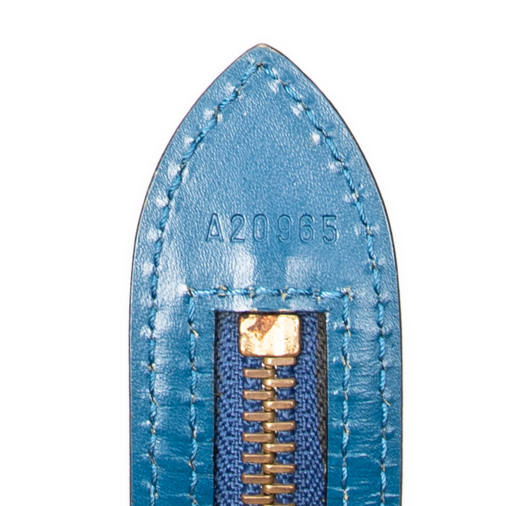 Shoulder Bag St-Jacques Shopping GM Blue Epi